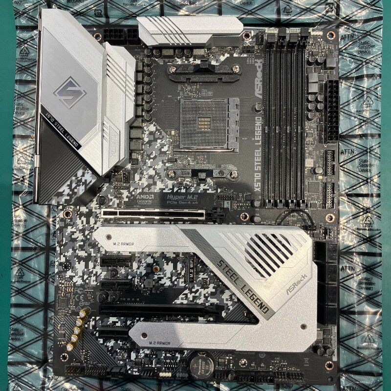 中古 ASRock X570 Steel Legend (X570 AM4 ATX DDR4) 140058