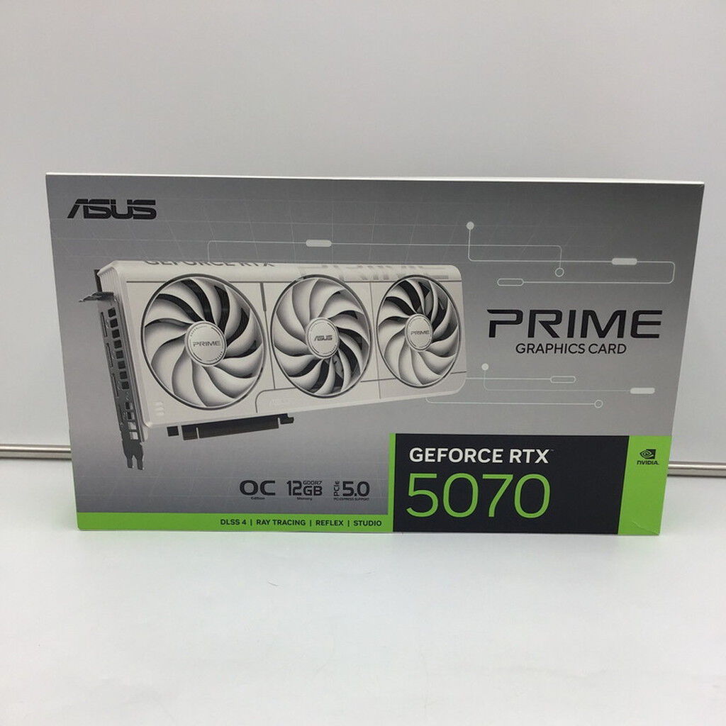 中古 ASUS PRIME-RTX5070-O12G-WHITE (RTX5070 12GB) 188939 （388101