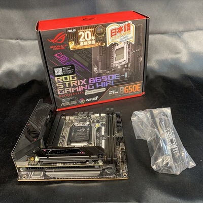 【横浜駅前店】中古  ASUS ROG STRIX B650E-I GAMING WIFI(B650 mITX AM5 DDR5) 3400009370 
