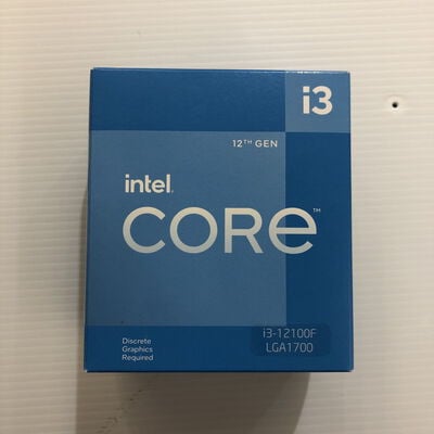【徳島住吉店】中古  INTEL Core i3 12100F  (1700/3.3G/12M/C4/T8) 148617 