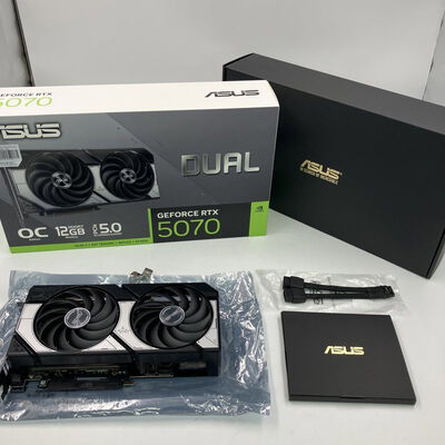 【なんば店】中古  ASUS DUAL-RTX5070-O12G (RTX5070 12GB) 188938 