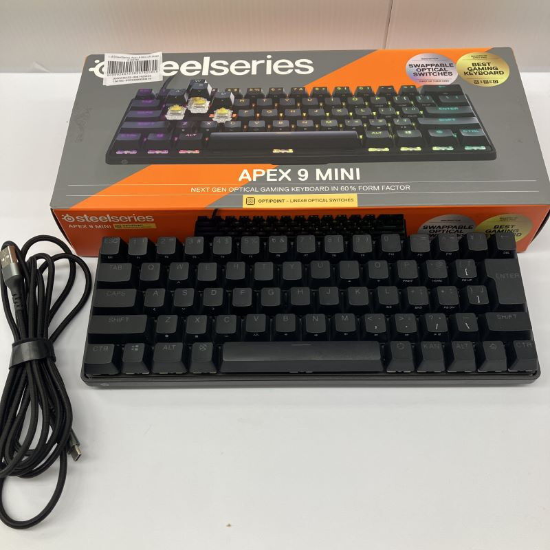 中古 SteelSeries Apex 9 Mini JP (64830J) 158785【在庫処分