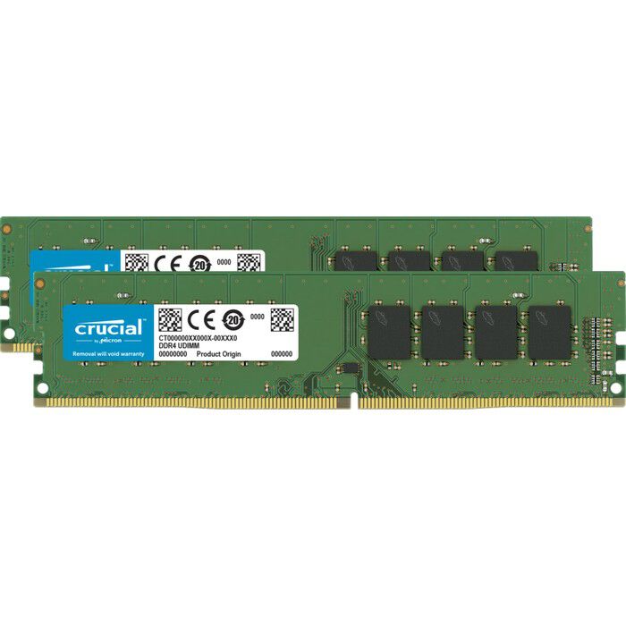 Crucial DDR4 PC4-25600 8GB 2枚組 合計：16GB