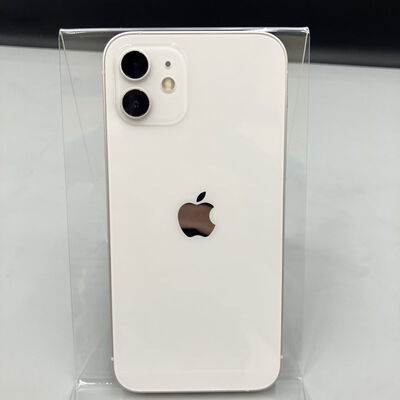 【熊本浜線店】中古  【SIMロック解除済み】【SoftBank】Apple iPhone12 6.1インチ 64GB (ホワイト) MGHP3J/A 155553 