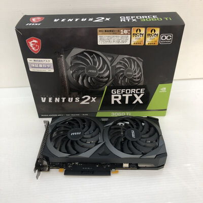 【徳島住吉店】中古  MSI GeForce RTX 3060 Ti VENTUS 2X OC (RTX3060Ti 8GB) 144193 