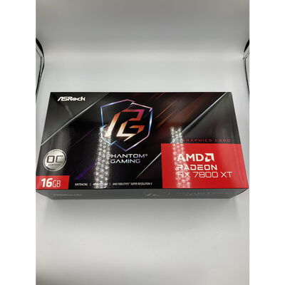 【水戸赤塚店】中古  ASRock RX7800XT PG 16GO RX7800XT Phantom GamingOC (RX7800XT 16GB) 162733【8/14価格改定!】 
