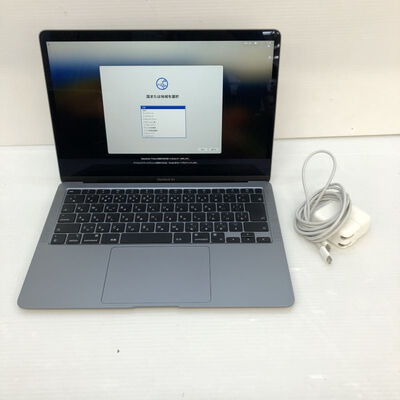 【徳島住吉店】中古  Apple MacBook Air 13インチ 2020 (M1 8CPU 7GPU/8GB/256GB) スペースグレイ MGN63J/A 144573 