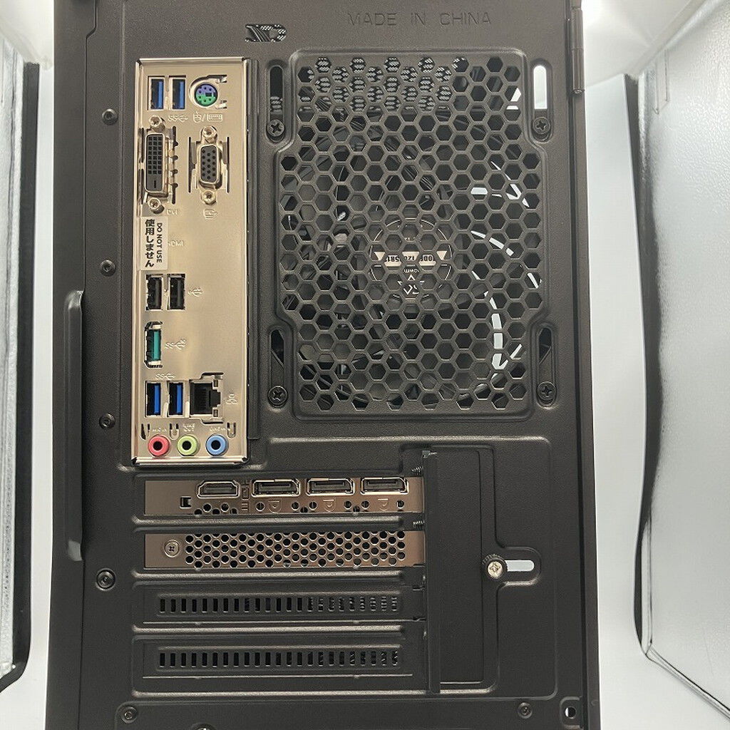 中古 オリジナルPC(Ryzen 5 5500/32GB/SSD1TB/RTX3060 12GB/OS無し