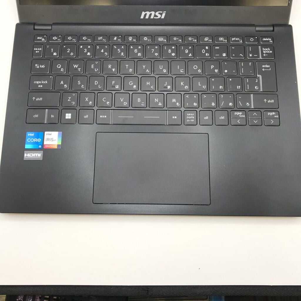 中古 MSI Modern 14 C12MO-1117JP (i5 1235U/16GB/SSD512GB/WLAN/14FHD