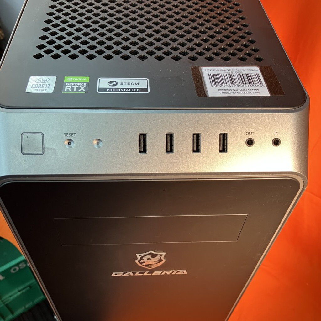 中古 THIRDWAVE GALLERIA SK(Intel Core i7 10700/16GB/SSD1TB