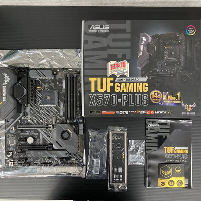 【広島店】中古  ASUS TUF GAMING X570-PLUS (X570 AM4 ATX DDR4) 140041 