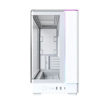 MONTECH  KING 15 White (MicroATX ガラス ホワイト) 