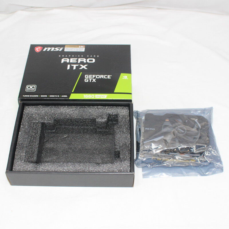 中古 MSI GeForce GTX 1660 SUPER AERO ITX OC（GTX1660SUPER