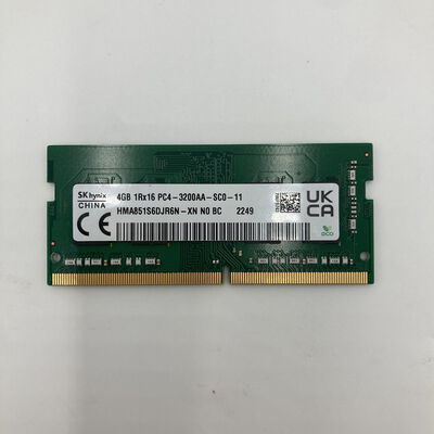 【白山FM松任店】中古  PC4-25600 4GB ノート用 154560 