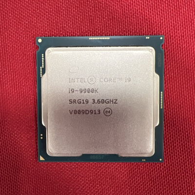 【静岡東瀬名店】中古  INTEL Core i9 9900K (1151/3.60GHz/16M/C8/T16) 138482 