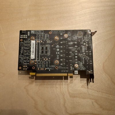 【鹿児島店】中古  ZOTAC ZT-T16620F-10L (GTX1660 SUPER Twin Fan) 141210 