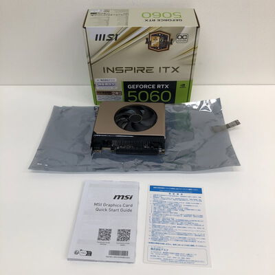【津ラッツ店】中古  MSI GeForce RTX 5060 8G INSPIRE ITX OC 188975 