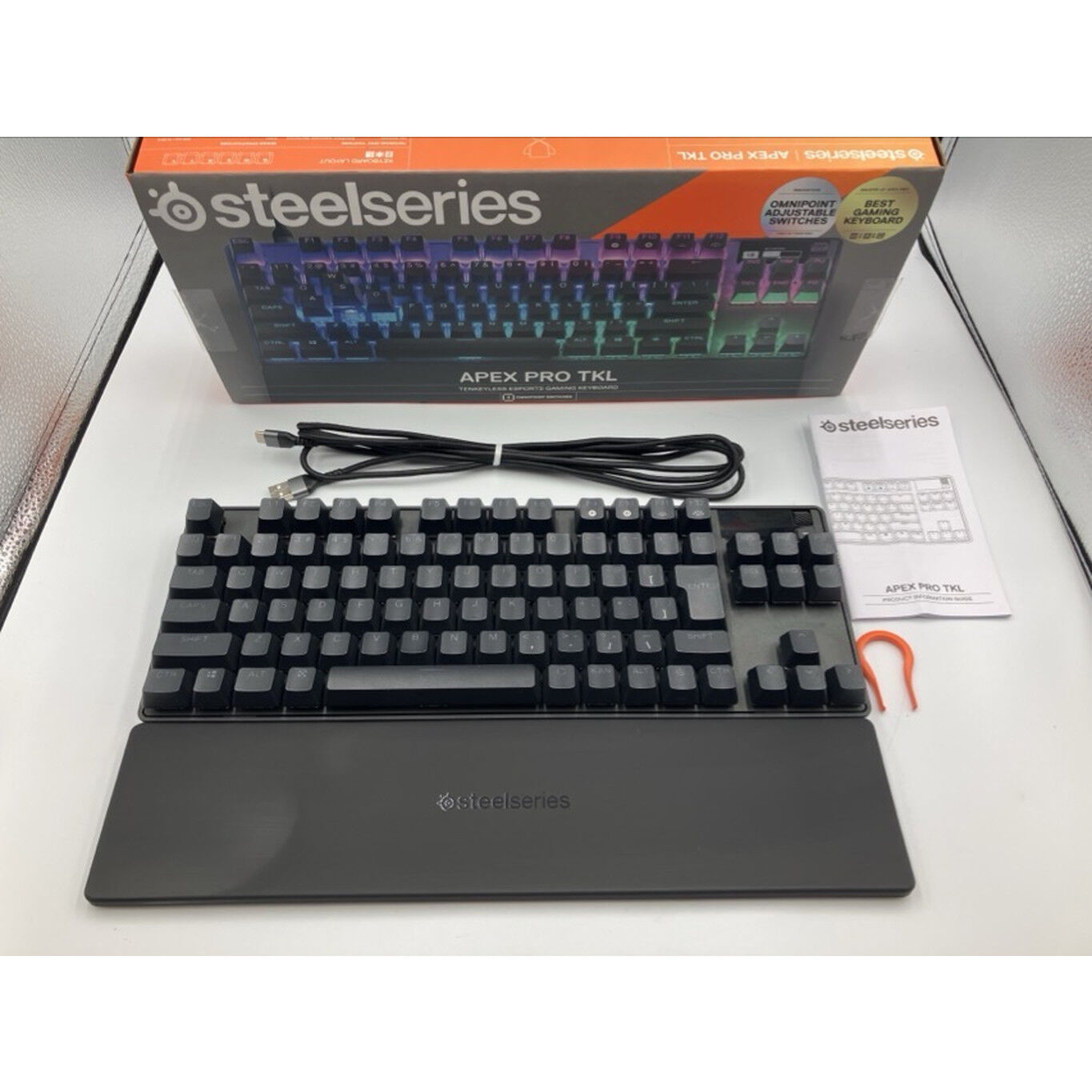 steelseries Apex Pro TKL 2023 JP 中古 Apex Pro TKL 2023 from SteelSeries, the latest in the Apex