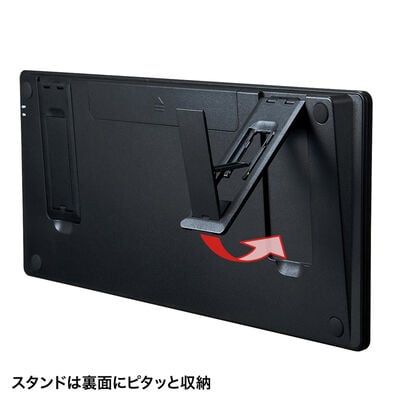 サンワサプライ  SKB-BT28BK タブレットスタンド機能付き Bluetoothキーボード（iOS専用・ブラック） 