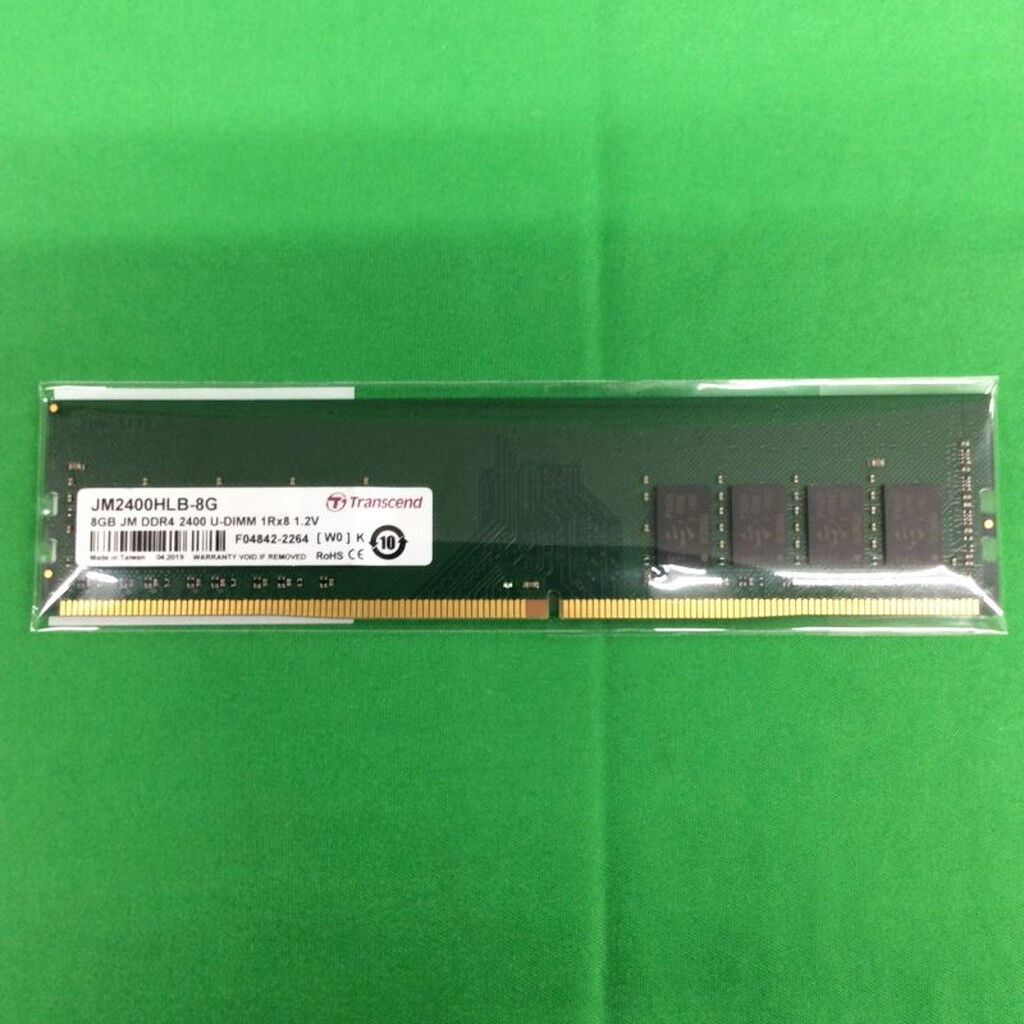 Transcend ノートPC用 PC4-19200(DDR4-2400) 8GB 1.2V 260pin SO-DIMM