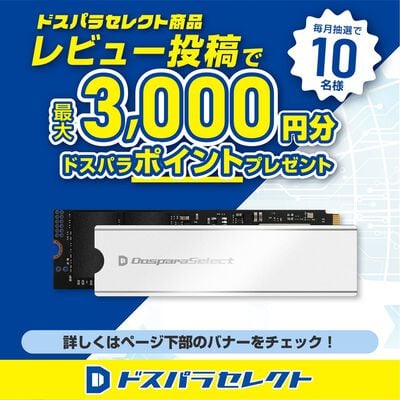 ドスパラセレクト  PG5-020TA1-MC (M.2 2280 Gen5 2TB) 