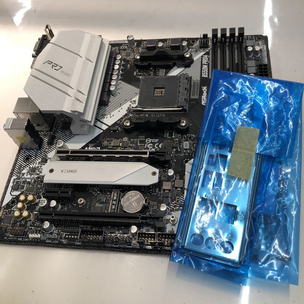 中古 ASRock B550M Pro4 (B550 AM4 mATX DDR4) 142938 （296729