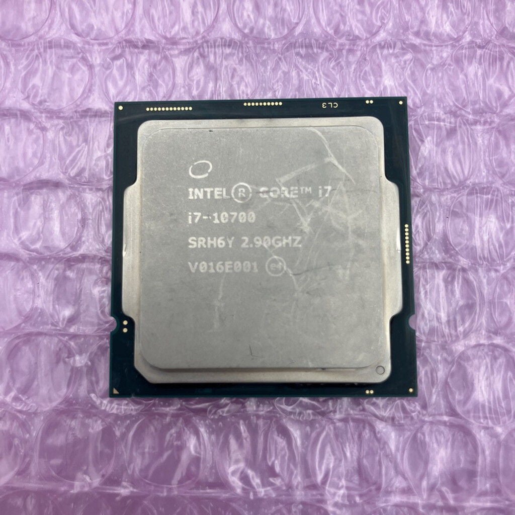 中古 INTEL Core i7 10700 (1200/2.9G/16M/C8/16) 142718 （391535