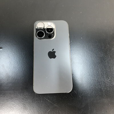 【福山ココローズ店】中古  【docomo版SIMフリー】Apple iPhone15 Pro 6.1インチ 256GB ブラックチタニウム MTUC3J/A 161216 