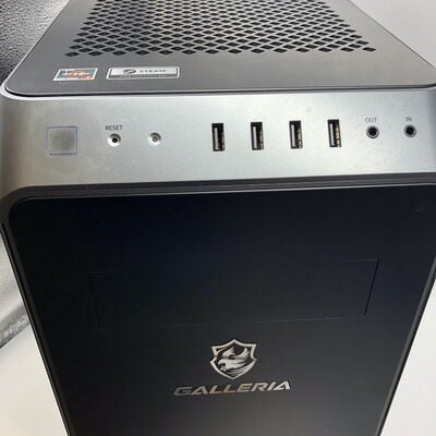 【宇都宮鶴田店】中古  GALLERIA XA7R-R36T (Ryzen 7 5700X/32GB/SSD1TB/RTX3060Ti/W11H) 5280001640 
