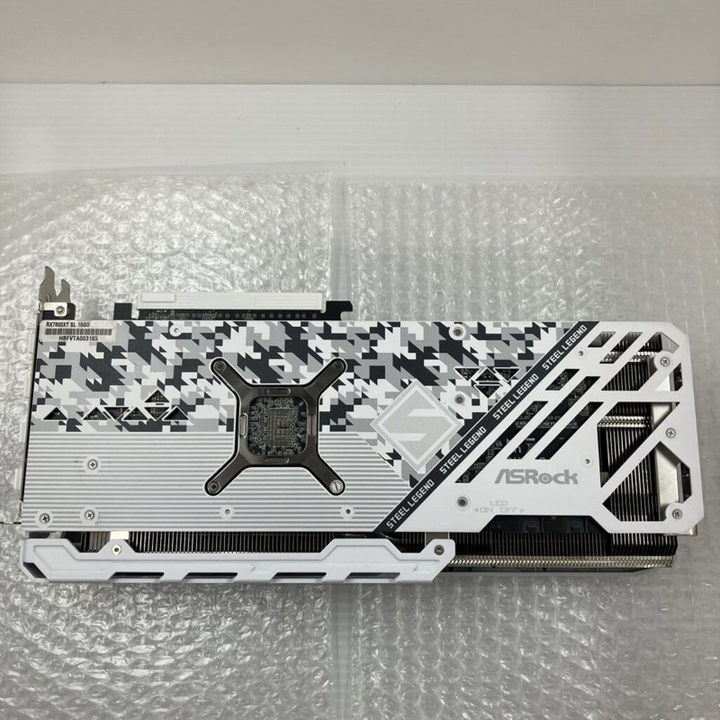 中古 ASRock RX7800XT SL 16GO RX7800XT Steel Legend OC (RX7800XT