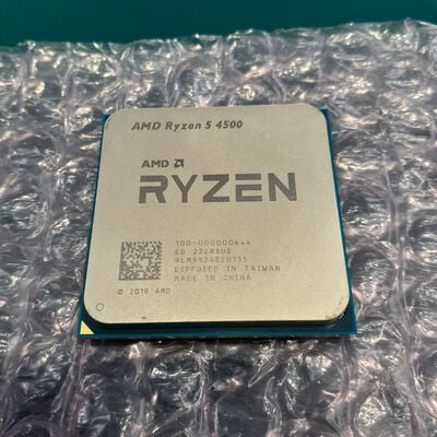 【鹿児島店】中古  AMD Ryzen 5 4500 (AM4/3.6GHz/11M/C6/T12/65W) 4700000684 