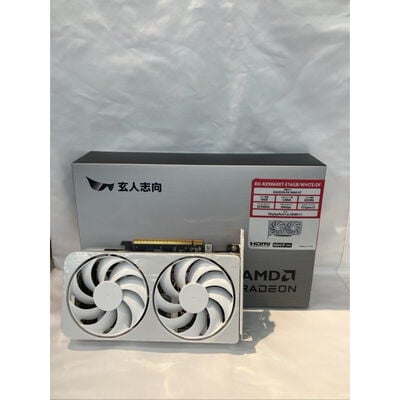 【仙台店】中古  玄人志向 RD-RX9060XT-E16GB/WHITE/DF (RX9060XT 16GB) 189002 