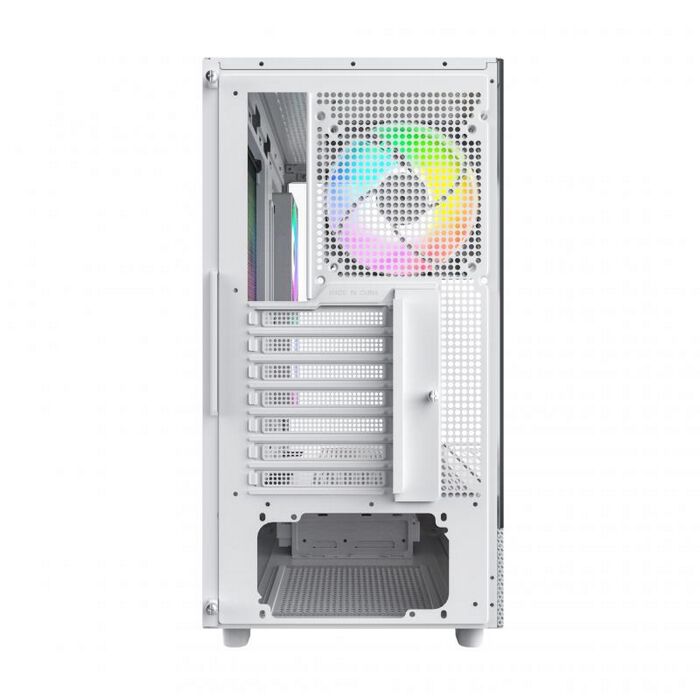 全国送料無料 (ATX (W-DP) XR MONTECH ガラス ドスパラ限定モデル ホワイト) PCケース(自作PC用)