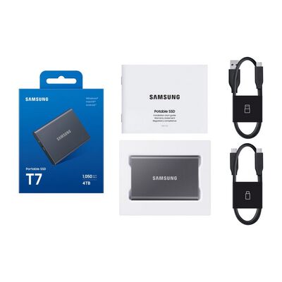 Samsung  T7 MU-PC4T0T-IT/A (USB 3.2 Gen 2 ポータブルSSD 4TB) 