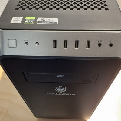 【鹿児島店】中古  THIRDWAVE GALLERIA SK(Intel Core i7 10700/32GB/SSD1TB/DVD-ROM/NVIDIA GeForce RTX 2070 SUPER 8GB/W11H64 MAR) 182390【10/30値下げ!】 