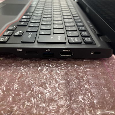 【宮崎恒久店】中古  FUJITSU LIFEBOOK U6312/K (INTEL Core i5 1245U /16GB/SSD256GB/-/オンボード/13.3/1920x1080/Wi-Fi/WEBCAM/W11H64/MicrosoftOffice H&B 2024付) 181332 