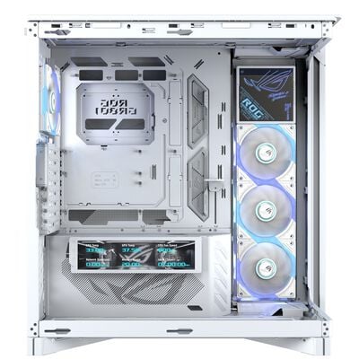 ASUS  ROG Cronox ARGB White (ROG CRONOX GR801 CURVE TG SCR ARGB WH) 