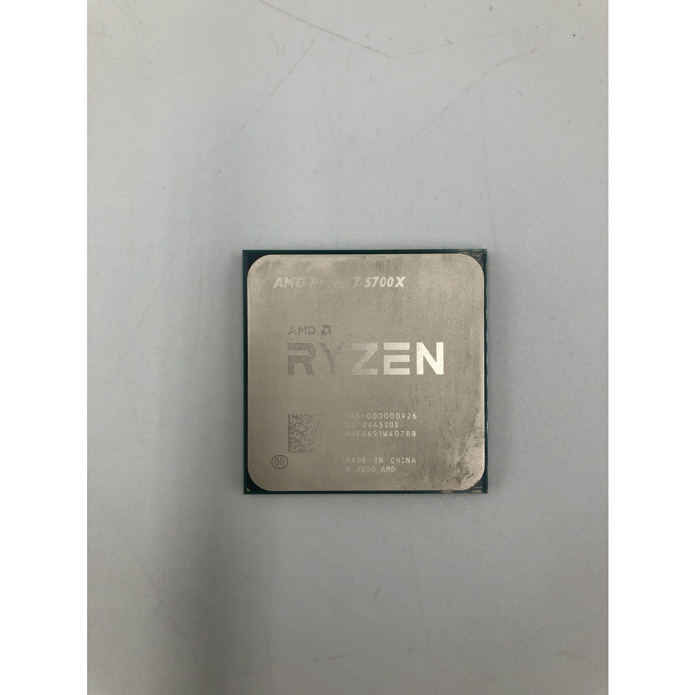 中古 AMD Ryzen 7 5700X (AM4/3.4GHz/36M/C8/T16/65W) 150182 （324876