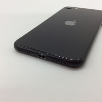【浜松店】中古  【SIMロック解除済み】【docomo】Apple iPhoneSE 4.7インチ (第2世代/2020) 128GB (ブラック) MHGT3J/A 新パッケージ版 155743 