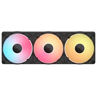 Corsair  iCUE LINK RX360 II Unified Frame RGB Fans Starter Kit Black CO-9051059-WW (ブラック) 