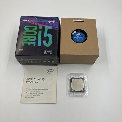 【なんば店】中古  INTEL Core i5-9400F (1151/2.9GHz/9M/C6/T6) 139478 