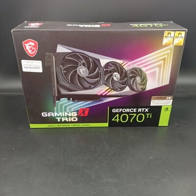 【大須店】中古  MSI GeForce RTX 4070 Ti GAMING X TRIO 12G（RTX4070Ti 12GB） 3480036660 