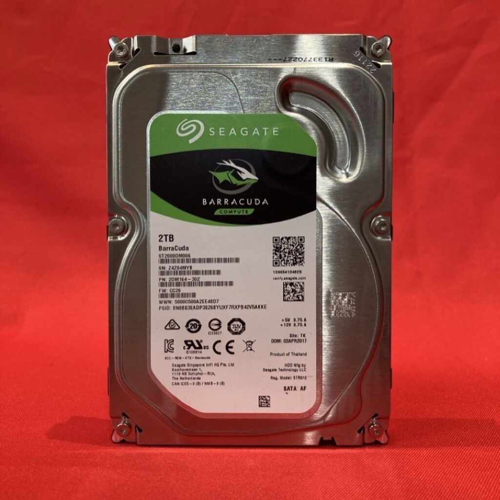 専用☆ハードディスク 中古 Seagate ST2000DM006（3.5インチ HDD 2TB SATA） 3250006608