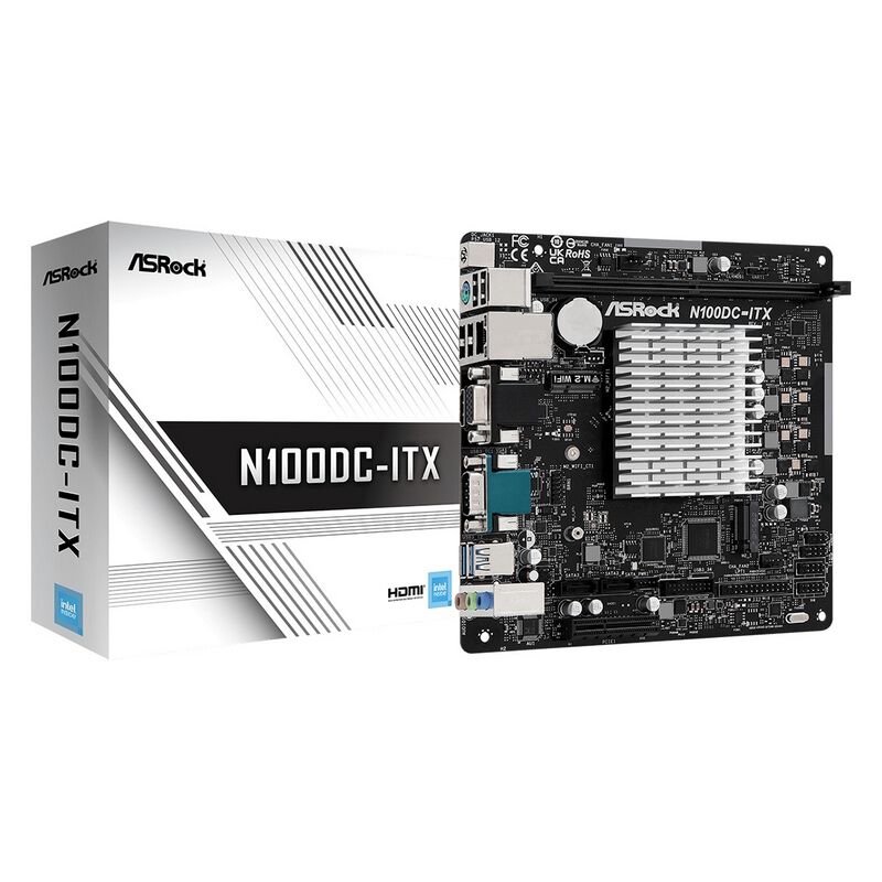 ASRock N100DC-ITX (Intel N100 Mini-ITX) ｜ パソコン通販のドスパラ
