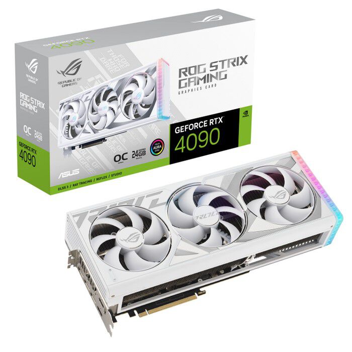 ASUS ROG-STRIX-RTX4090-O24G-WHITE (GeForce RTX 4090 24GB