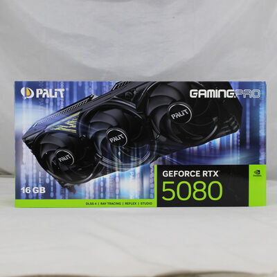 【通販センター】中古  Palit NE75080019T2-GB2031A (RTX5080 GamingPro 16GB) 176534【8/14価格改定!】 