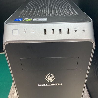 【広島店】中古  GALLERIA RM5C-G60S(i5 12400/16GB/SSD512GB+1TB/GTX1660 SUPER 6GB/W11H/ODDなし/GigabitLAN) 3320004900 