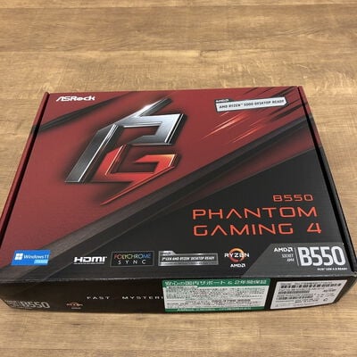 【宇都宮鶴田店】中古  ASRock B550 Phantom Gaming 4 (B550 AM4 ATX DDR4) 142933