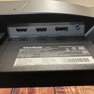 【富士青葉店】中古  Viewsonic VX2407-7 (23.8"W 2H1DP 0.8ms IPS 165Hz) 5070001298 