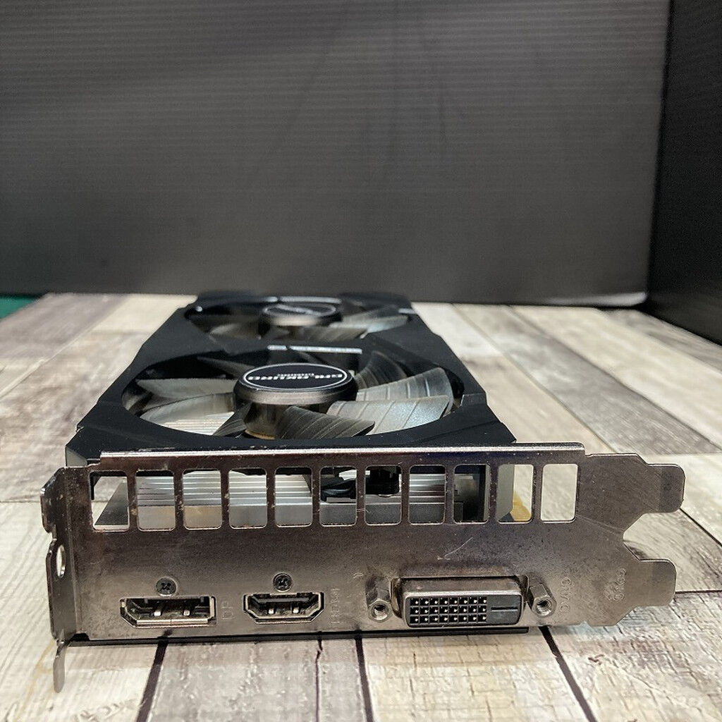 中古 玄人志向 GG-GTX1660Ti-E6GB/DF (GTX1660Ti 6GB